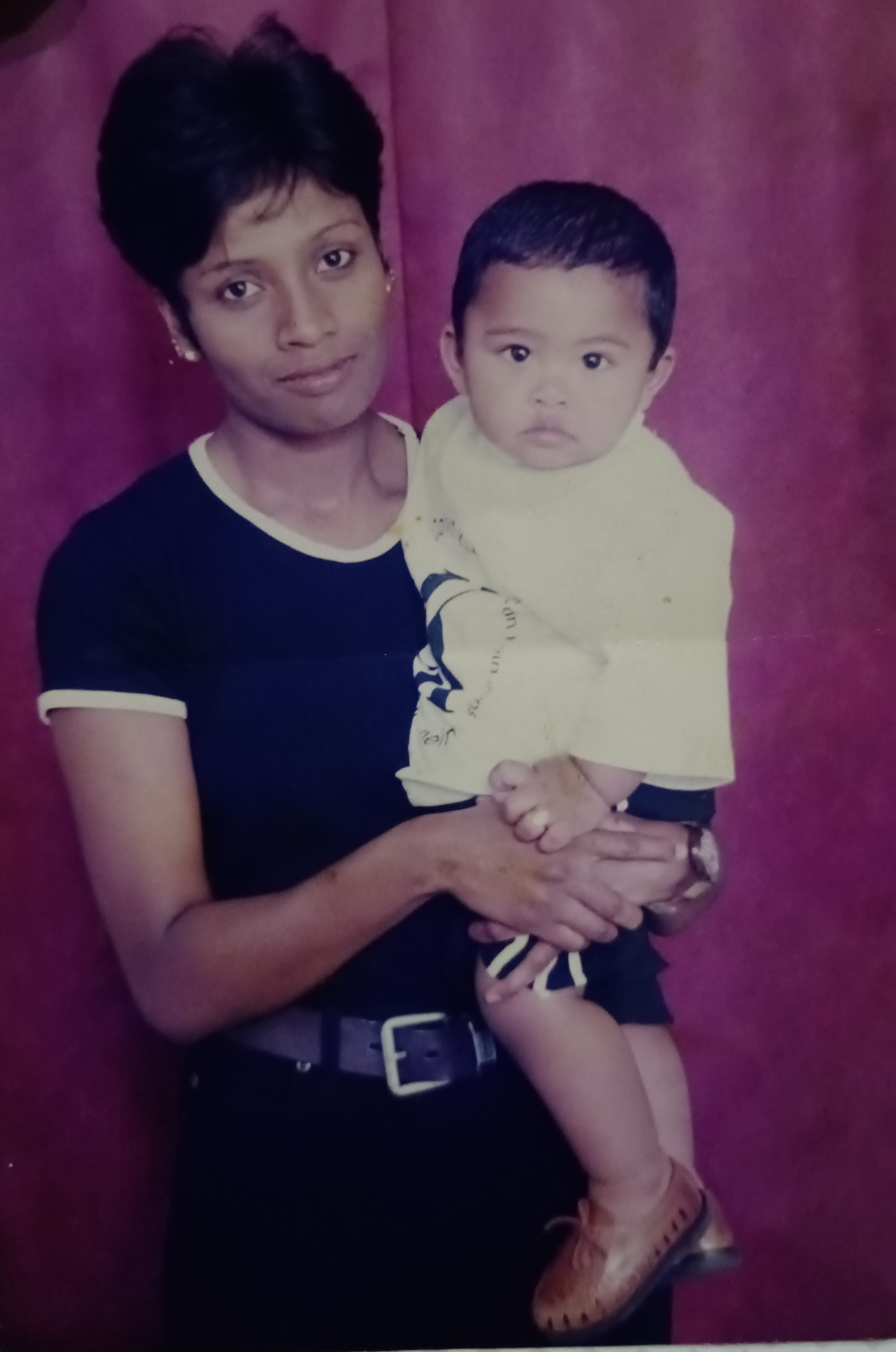 Marco with Mum